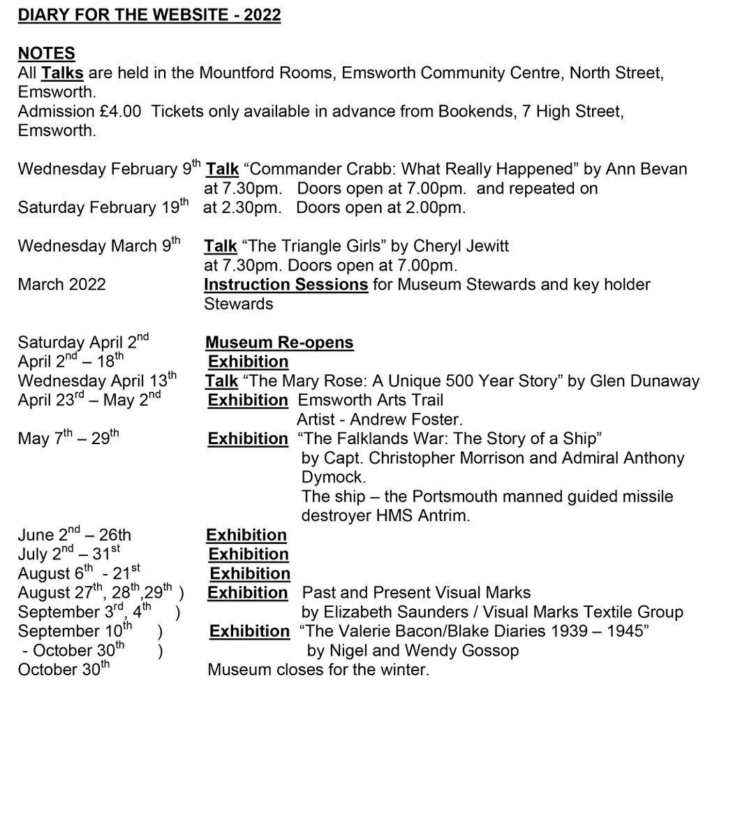 Emsworth Museum tweet media