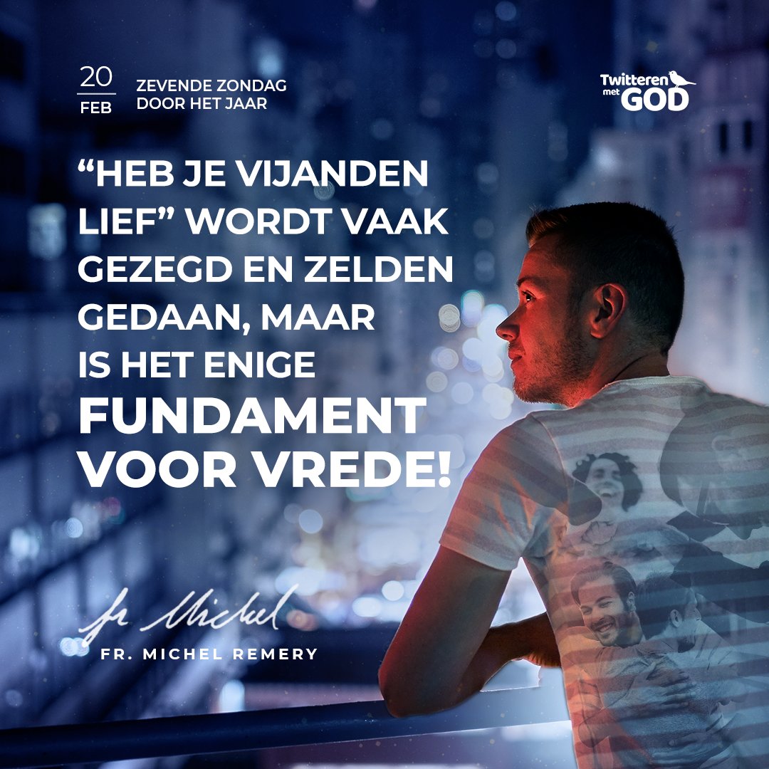 TwGOD_nl's tweet photo. "Weest barmhartig, zoals uw Vader barmhartig is." (Lucas 6:36) Overweging door @FrMichelRemery #TmGOD https://t.co/srJte44yut