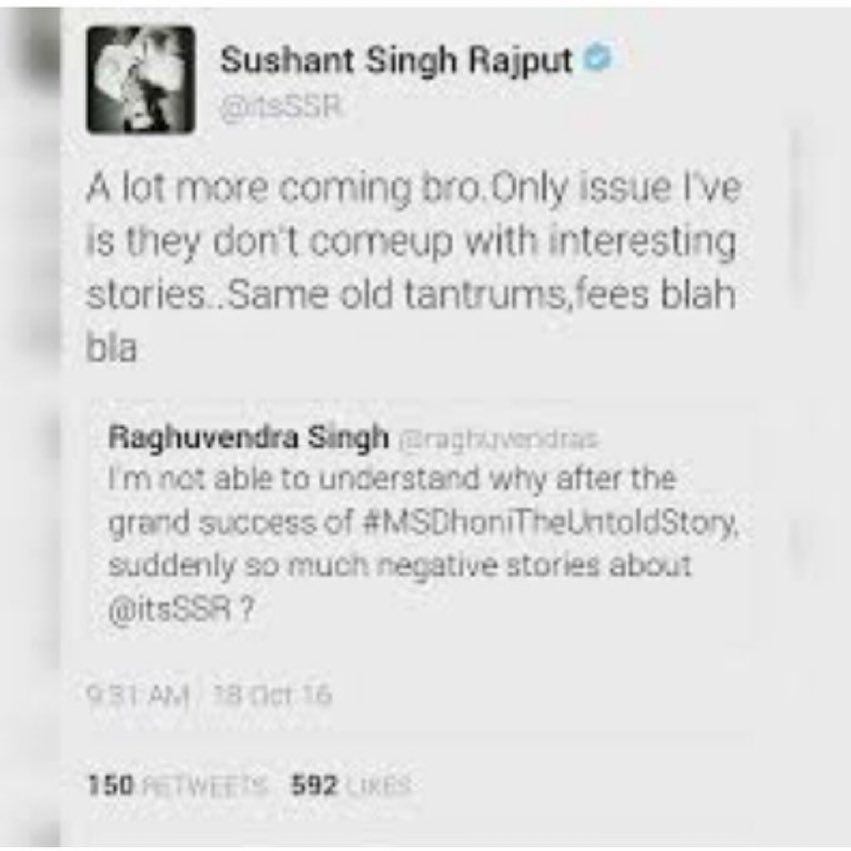 ms_N_S_V's tweet photo. 🤣 

He nailed it! 
What a guy, this @itsSSR! 

#SushantSinghRajput https://t.co/6Kcn0Byaq8
