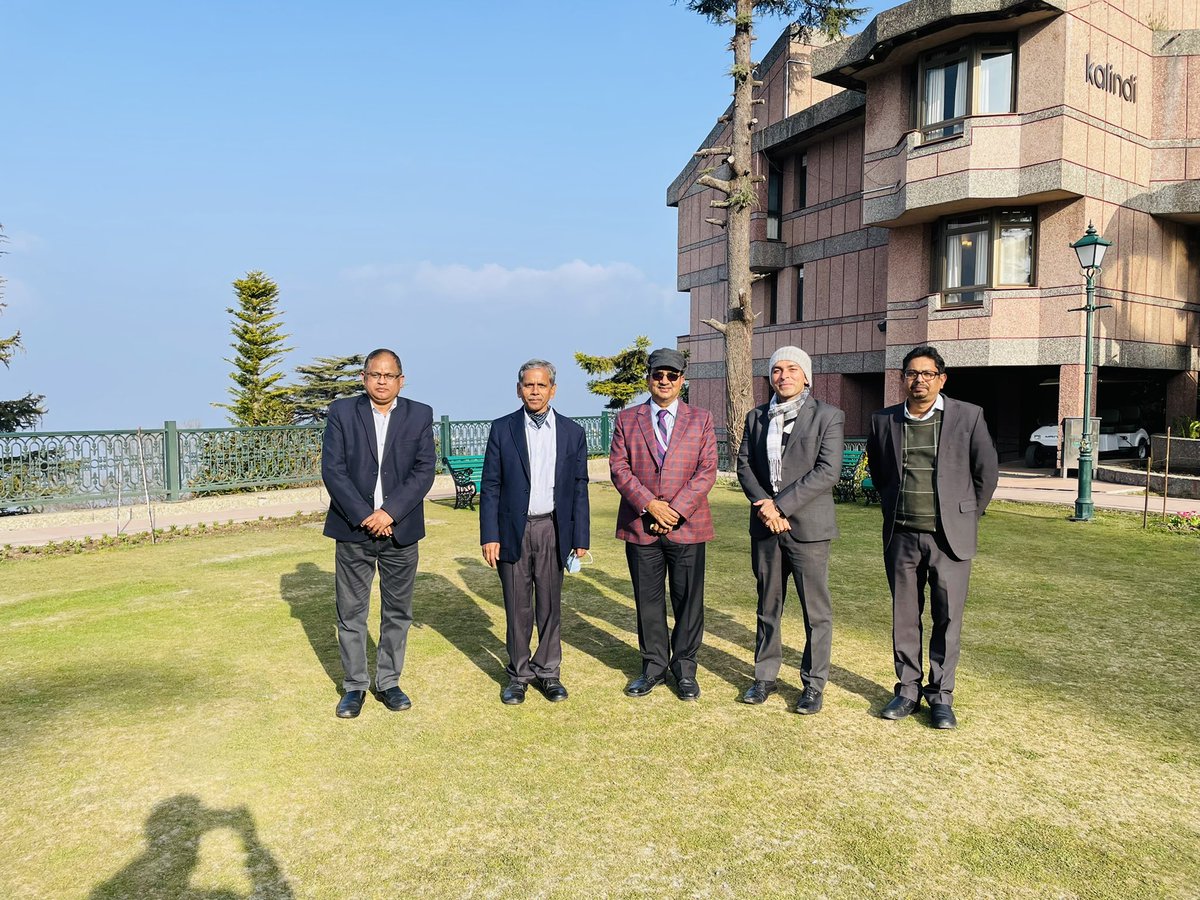 ksumanta's tweet photo. With Special Election Observers at #LBSNAA, Mussorie https://t.co/EDPqbxYYIg