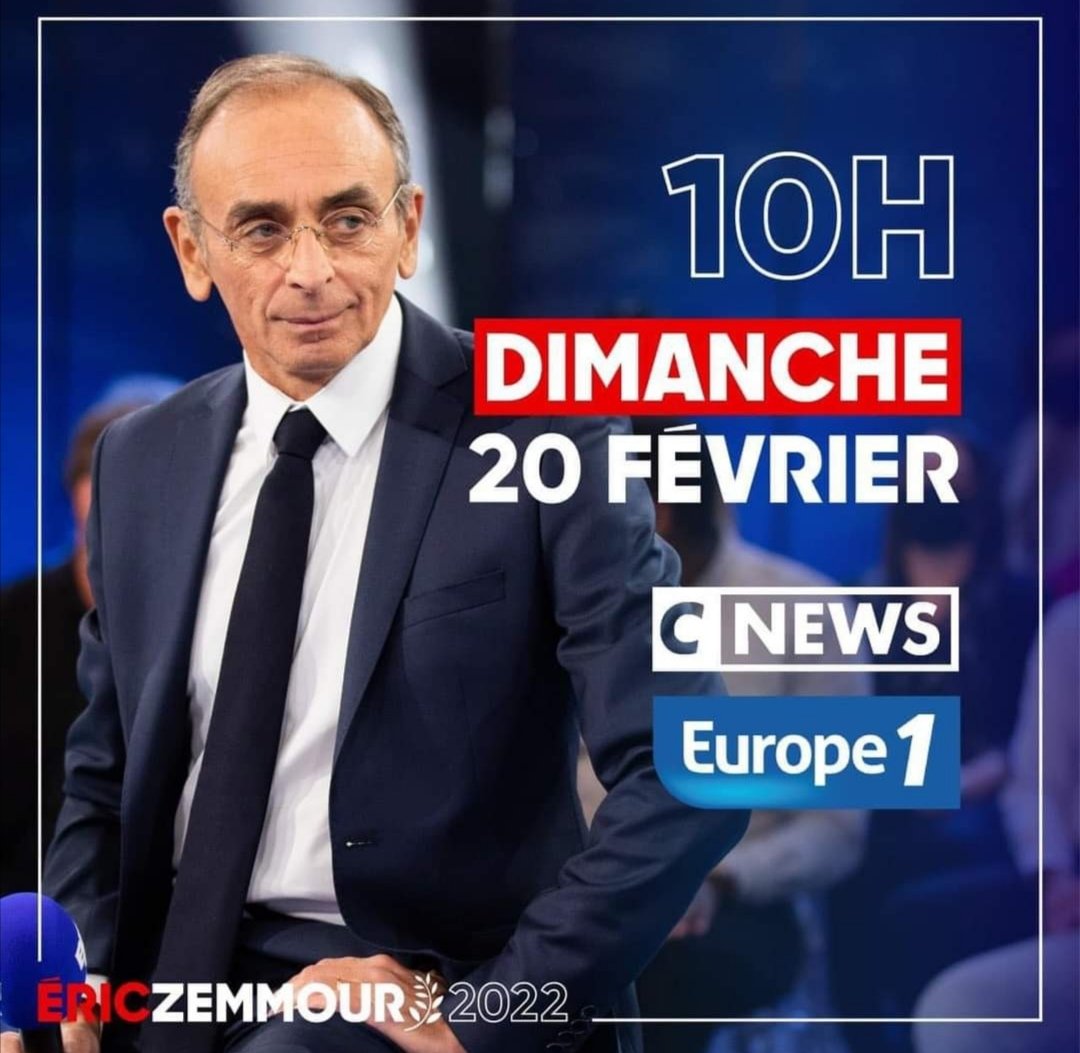 BeatriceMazet's tweet photo. J'ai pas le temps, j'ai Zemmour 😊 https://t.co/SjdaQdd3Nc