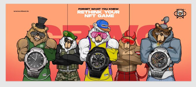 LOOK at the ART work !!
Its so awesome I cant wait to get one right nowww
@CryptoBearWC 
Mint date: 22/2/22
#CBWC #cbwcarmy #NFTs