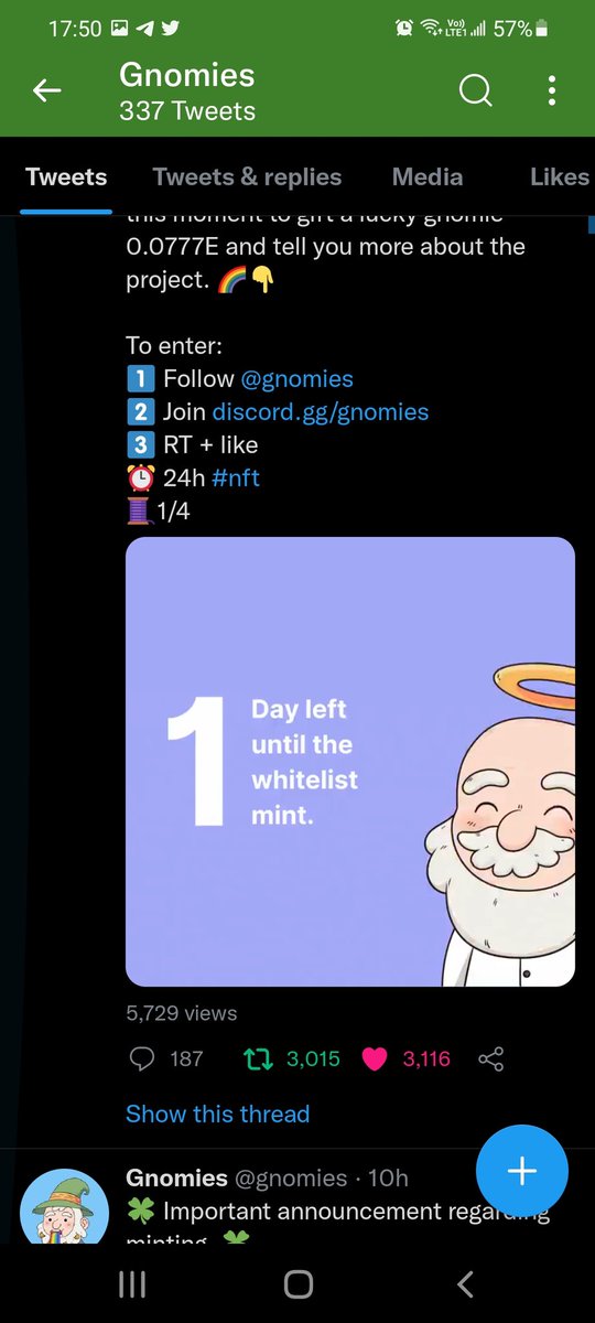 Wahming23's tweet photo. @CiervoGems @gnomies https://t.co/M1d7Q8uymB