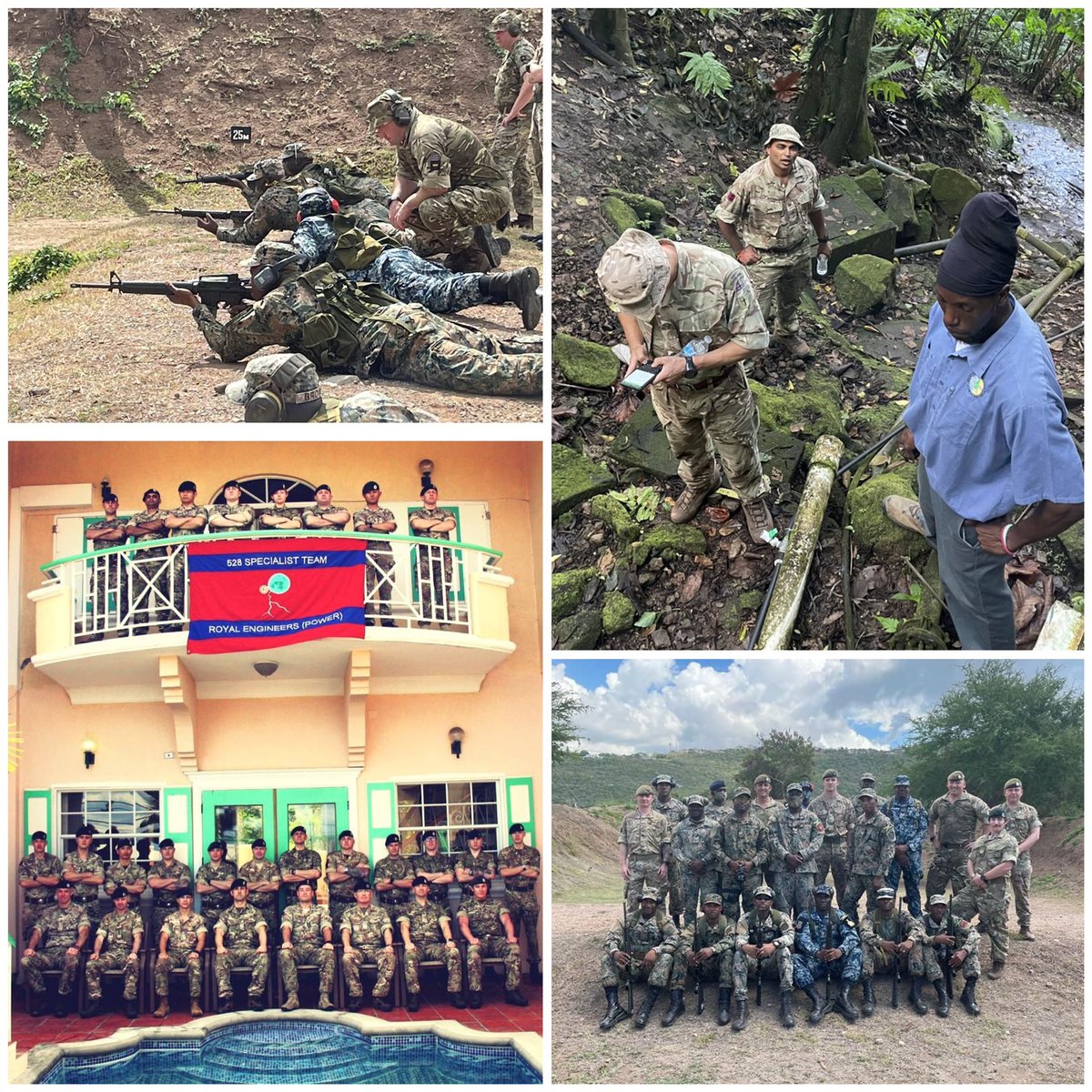 Swestred's tweet photo. With @HMS_Medway providing persistent presence, @HMSScottRN passing through, @ColdstreamGds &amp; @JDFSoldier exercising, &amp; @Proud_Sappers in #Montserrat - it’s a busy start to a new year of cooperation with our many #CaribbeanDefence partners! @UKinCaribbean @RoyalNavy @BritishArmy https://t.co/xJWI9iByjF