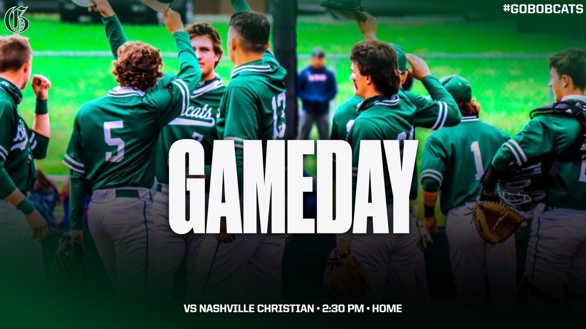 BrierBaseball's tweet photo. Scrimmage Today at Home

Varsity starts at 2:30
JV begins right after

Come out and support your 2022 Greenbrier High School Bobcats https://t.co/z8Q8QOuIKY