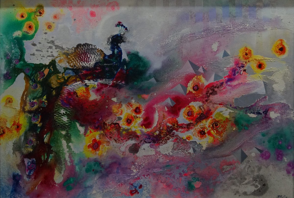 yoominsoooo's tweet photo. “Art for the Soul Series” “King Peacock” 1 of 1 at 8 tez. https://t.co/zr2WgWnjco #NFT #NFTs #objktcom https://t.co/Qlh7ZngDrU