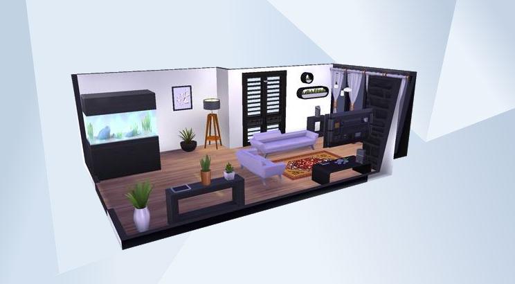 Inamacsims4's tweet photo. Modern Family Lounge - #livingroom #ccfree #ShowUsYourBuilds #modern room made by me #Inamac xx https://t.co/nHGf1S1kOt https://t.co/LdR1pTM6hz