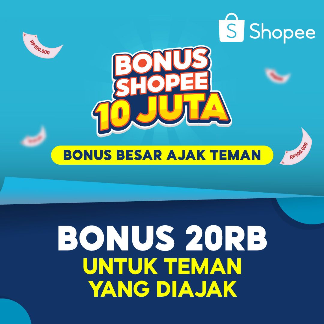 Hai! Ada bonus 20RB untukmu yang langsung bisa ditarik, nih! Yuk, download Shopee dulu dengan klik link ini: #BonusShopee10Juta shp.ee/ppgezei7sdx
