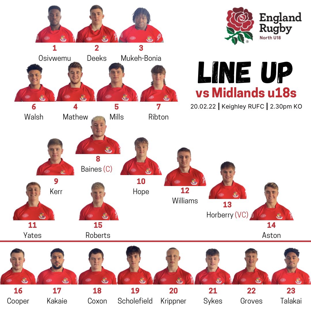 U18North's tweet photo. 🙌🏼 GAME DAY!!

Looking forward to starting the @EngCountiesU18 divisional series today!

We play @RFUMidlandsU18 at 2.30pm - @KeighleyRUFC

Looking like a wet &amp; windy one… Perfect duck weather…
Northerns bring your big coats if coming to support the lads!

#UpTheNorth #Quack 🦆 https://t.co/8gPD15Fmje