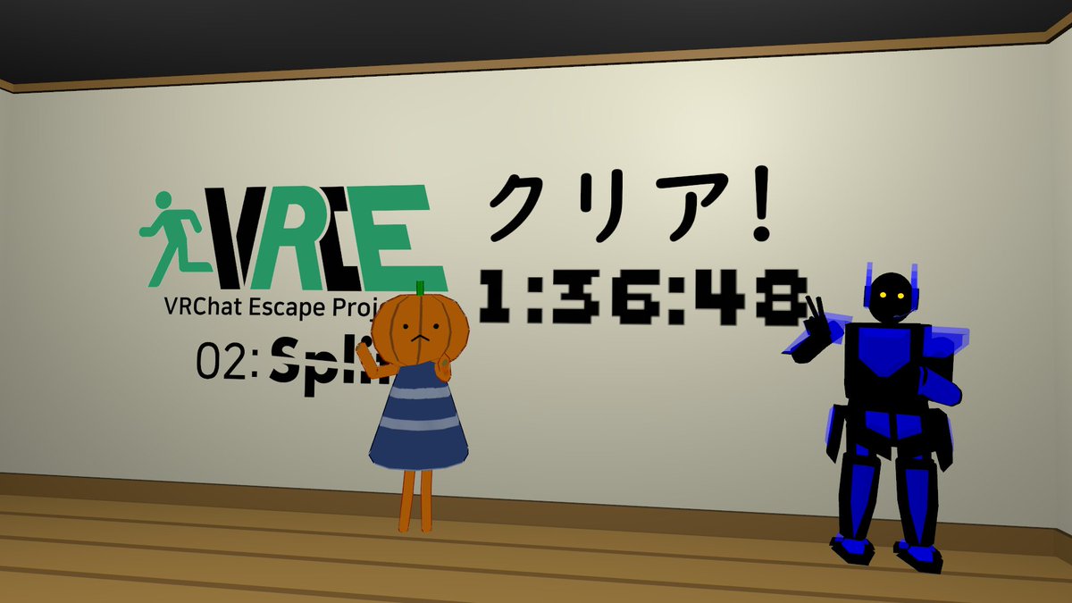 laigo555's tweet photo. #VRCE 02 クリアしたぞ!
深夜で頭回ってない部分もあったけどなんとかなった!
01は終わってない。 https://t.co/RxN0qPWfTt