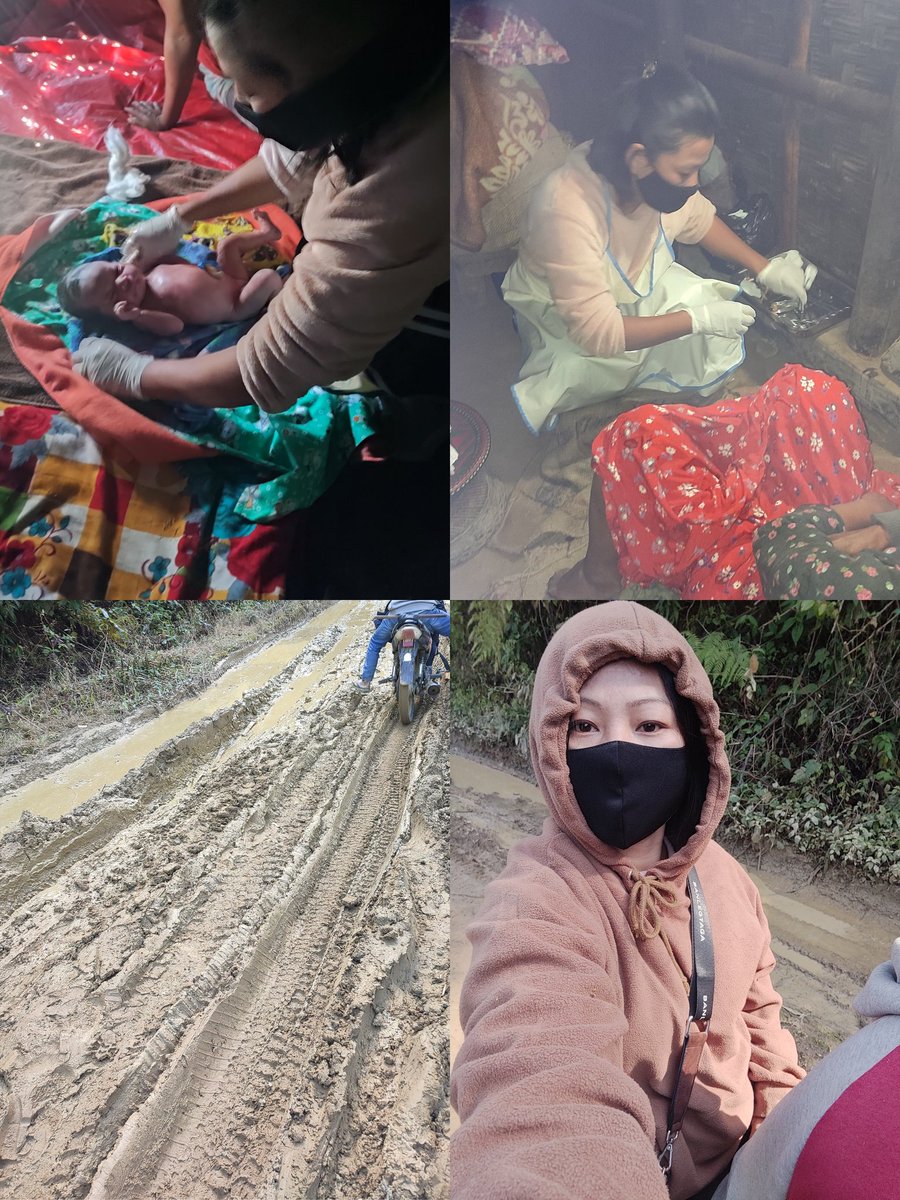 NeiveteuS's tweet photo. home delivery to a prolonged labour case at L/wasa village 19-20 kms away from Longwa SC-HWC on 16 02.21 phomching block Mon district #outreachservice @USAID_NISHTHA @Jhpiego @pairson4 @NagalandNhm @HealthAndFamil2 https://t.co/0J2KH46m3w