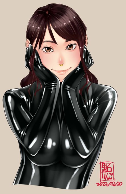 日曜だったので仕事するのやめて絵を描いてます…
ん?あれ?
いつもと同じ?気がするけど気にしないよ
鼻ピアスは可愛い(≧▽≦) 