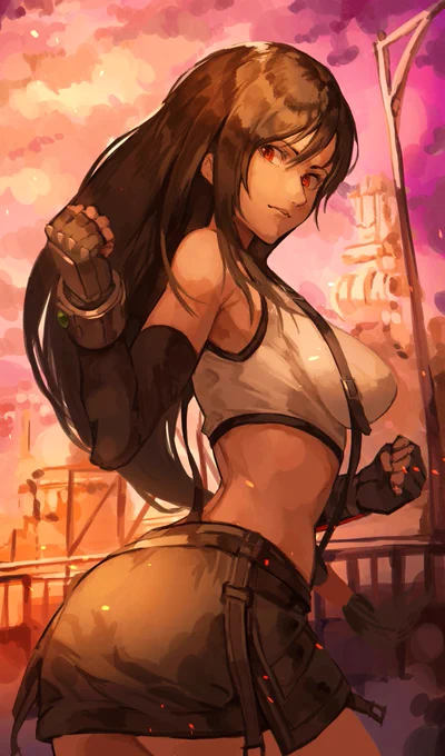 #Aerith  #Tifa  #FF7R 