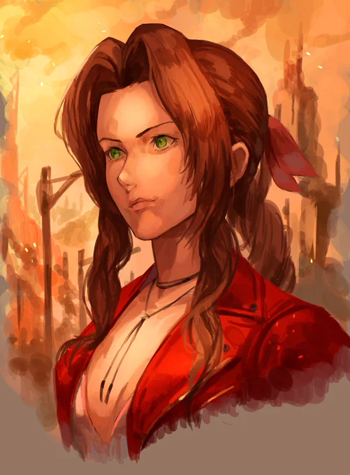 #Aerith  #Tifa  #FF7R 
