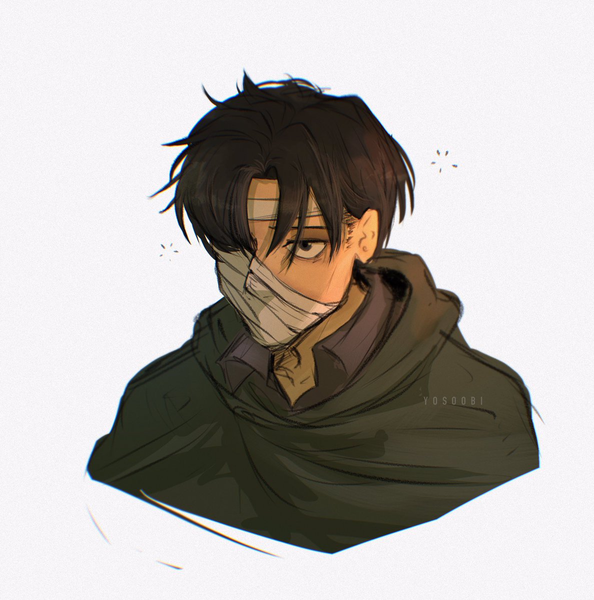 yosoobi's tweet photo. Levi heichou is back today, I missed him QQ #leviackerman #attackontitan #shingekinokyojin #進撃の巨人 https://t.co/2PgunzLAl1