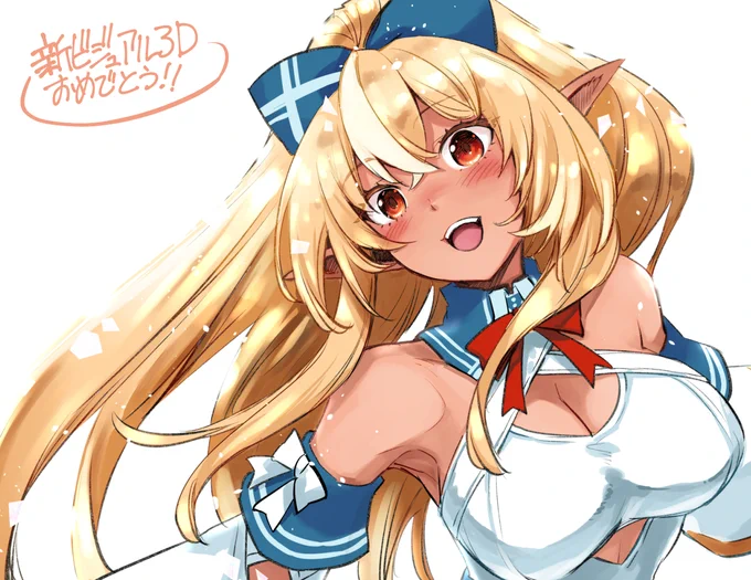 新ビジュアル3Dのお祝い💐💐💐 #しらぬえ 