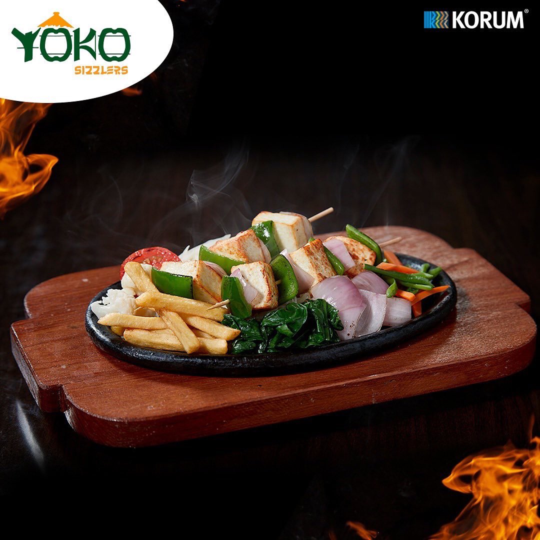 KorumMall's tweet photo. Lip-smacking sizzlers will make your day!
Your tummy is going to relish each bite.
Have a blast with these yummilicious sizzlers.
It's time to have a foodie-fun day! 
.
.
#KorumCalling #MySafePlace #KorumMall #Food #Foodies #Sizzeler #YokoSizzeler #Sizzeling #PaneerSizzler https://t.co/h9NwbJEz0t
