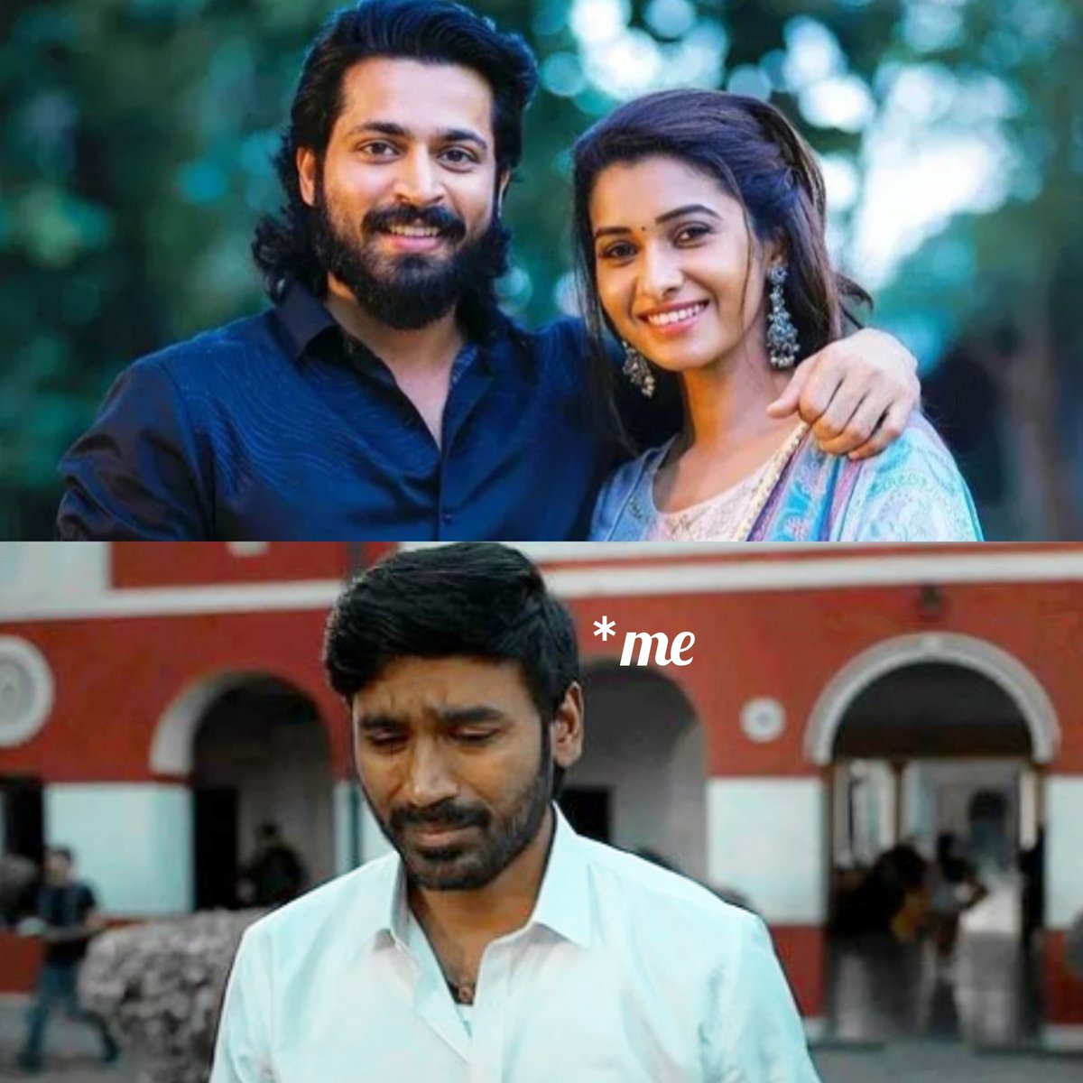HKPBS's tweet photo. Missing them so much😢 @iamharishkalyan @priya_Bshankar https://t.co/TRvWK2L1uT