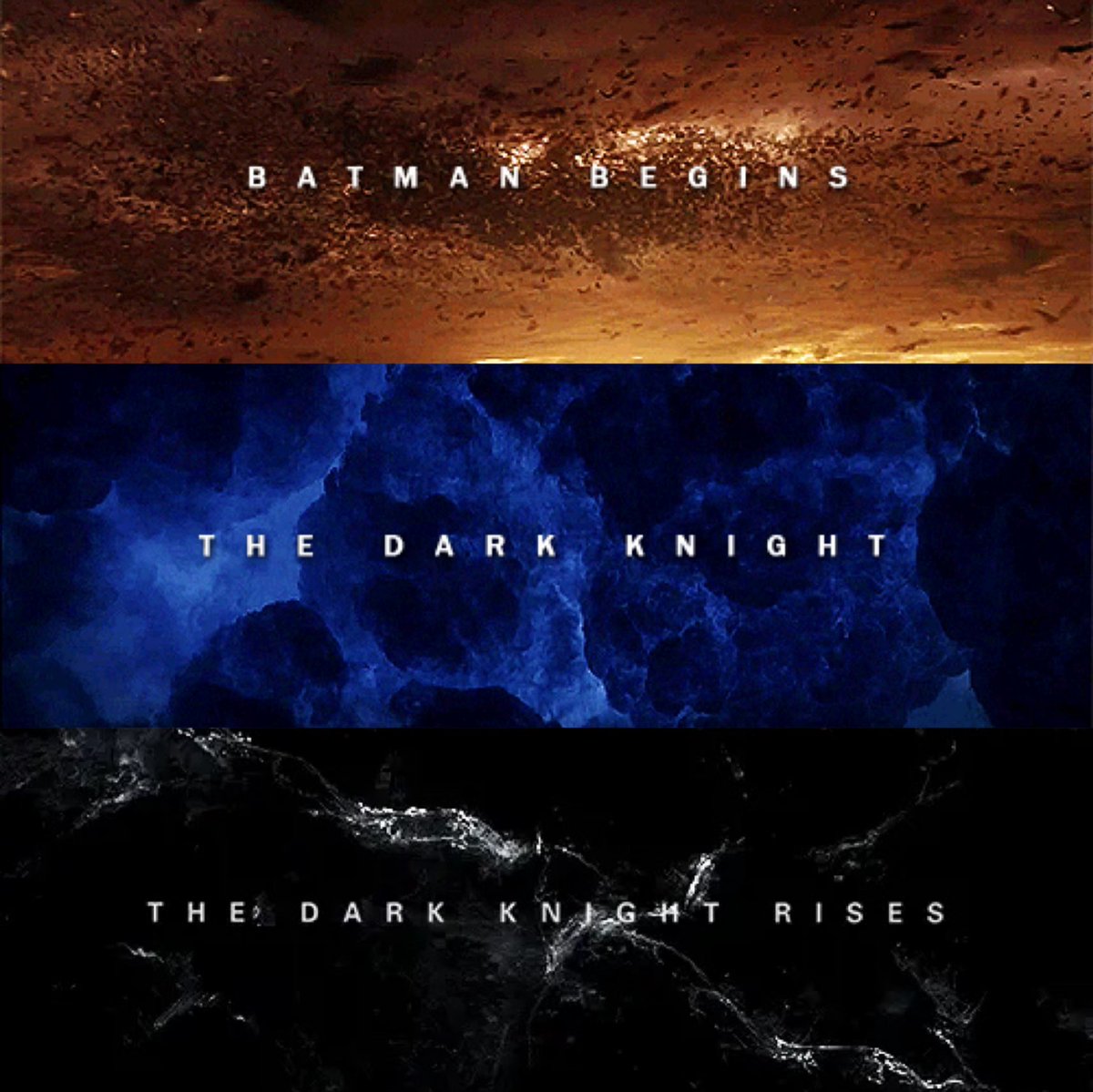 The Dark Knight trilogy is truly perfect.