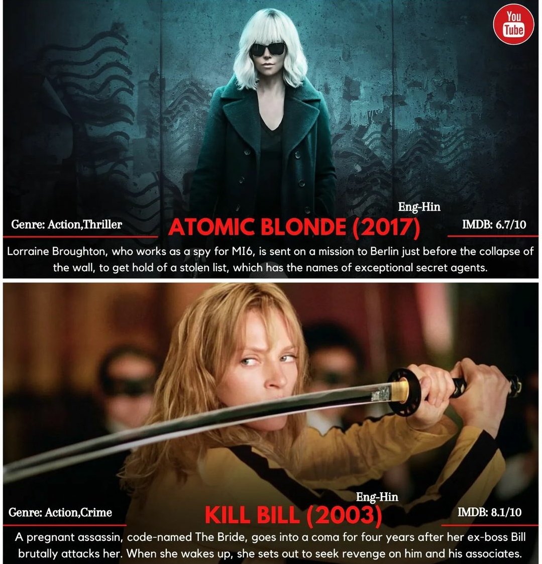 MOVIES__LOVER's tweet photo. Women centric movies

🔥🔥 https://t.co/RSotIDG28M
