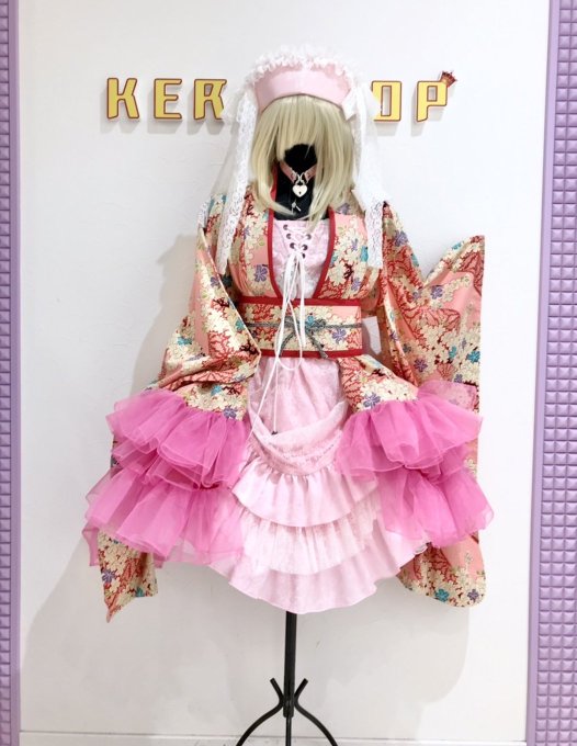 着物ドレスのtwitterイラスト検索結果