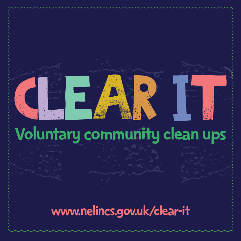 CLEAR IT!

We are launching a new pilot project to help communities to safely clean an alleyway or open space in their neighbourhood.

Interested? You can complete an online application form at nelincs.gov.uk/clear-it by the end of February.