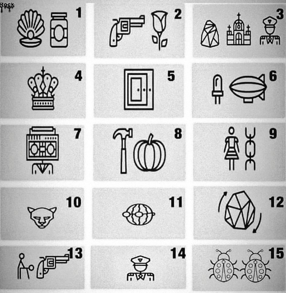 sopitas's tweet photo. ¿Cuántas bandas de rock pueden adivinar?   ¡Vaaan!  🤘👊   

Les toca: Escriban su banda favorita con emojis y que los demás adivinen 😅 👇 https://t.co/ywApfn4URZ