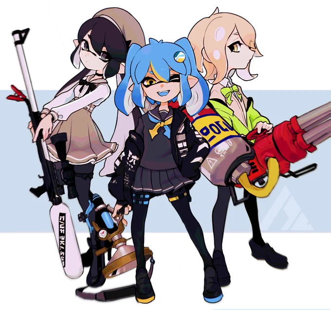 🖤💙💚 
