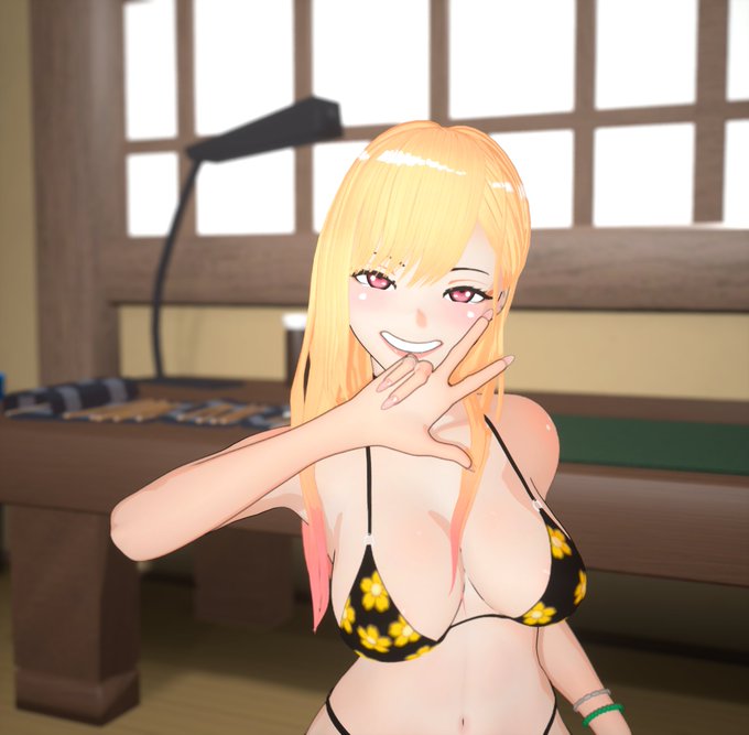 🥳Finally i finished Marin Kitagawa From The anime Sono Bisque Doll wa Koi wo Suru. Fully rigged with<a href="/tag/3d"class="tags"><span>#3d</span></a><a href="/tag/anime"class="tags"><span>#anime</span></a><a href="/tag/animegirl"class="tags"><span>#animegirl</span></a><a href="/tag/mydressupdarling"class="tags"><span>#mydressupdarling</span></a><a href="/tag/marinkitagawa"class="tags"><span>#marinkitagawa</span></a>