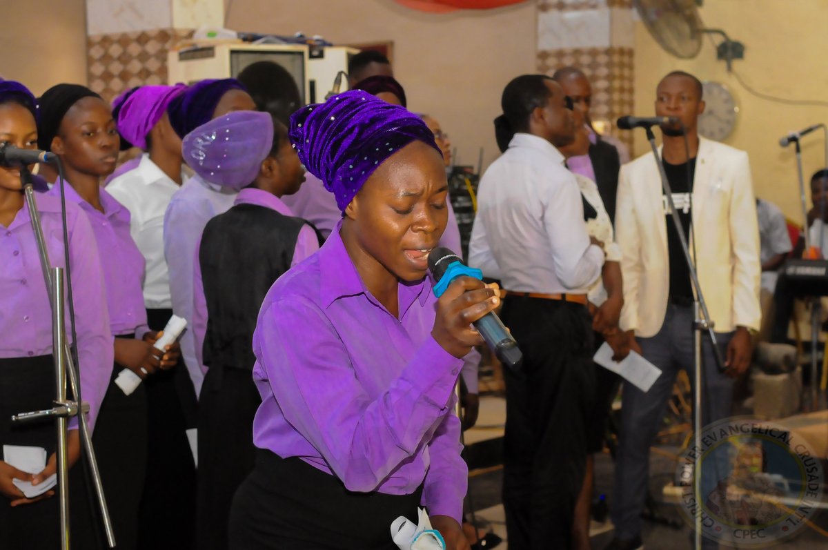 CpecOsunStateHQ's tweet photo. The Church Choir led us in lifting up our souls to the Most High with their Ministration.
#SundayWorshipService
#WorshipTheMostHigh
#ChristPower https://t.co/NTQnj09F4m