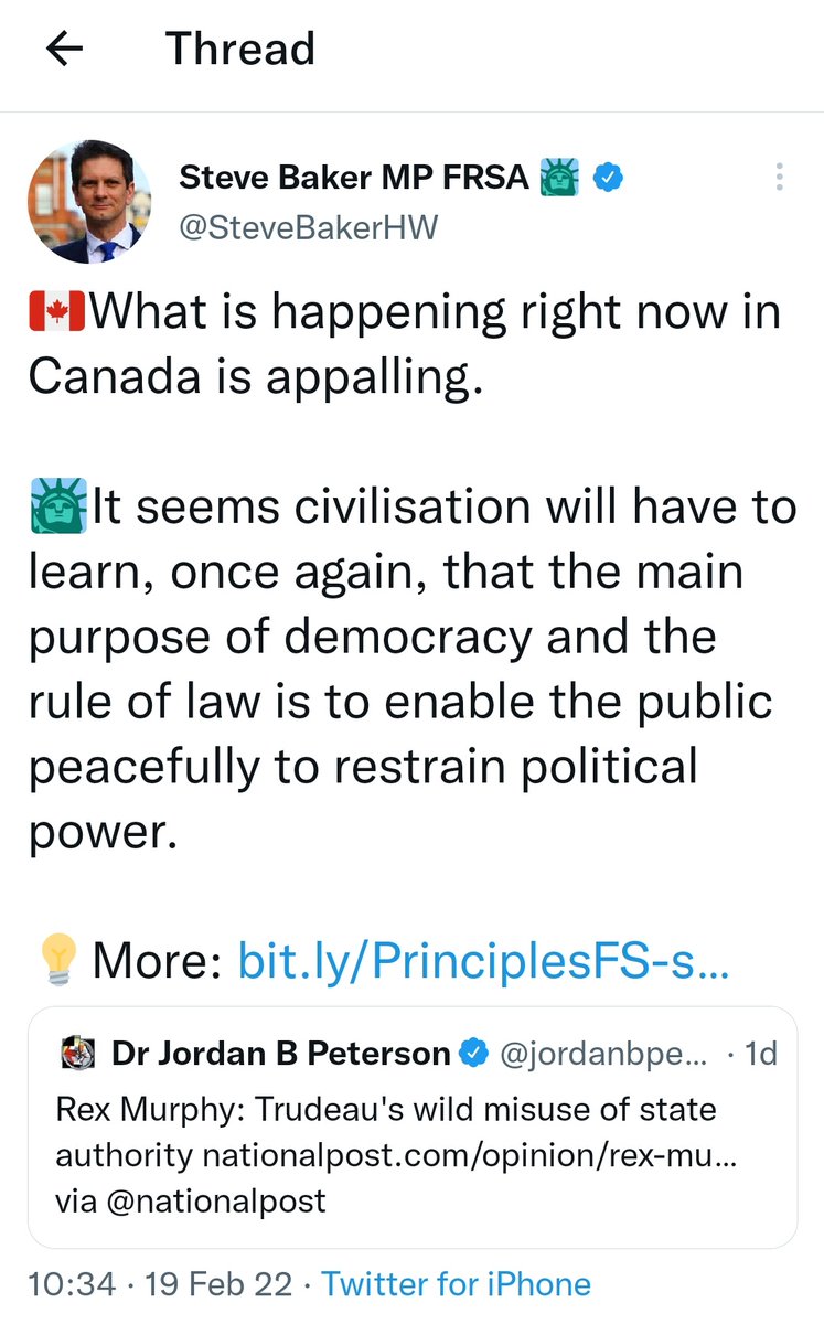 Steve Baker yet again either gaslighting or just completely oblivious.

🤔 Steve voted for Priti Patel's #PoliceBill which will criminalise peaceful protest here in the UK.

🤔 Steve backs a PM who is currently under police investigation for breaking the law.

#ToryLies