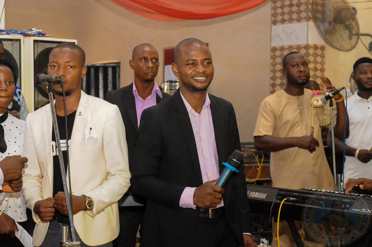 CpecOsunStateHQ's tweet photo. The Church Choir led us in lifting up our souls to the Most High with their Ministration.
#SundayWorshipService
#WorshipTheMostHigh
#ChristPower https://t.co/NTQnj09F4m