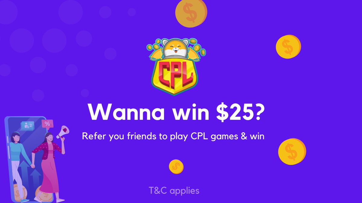 CPL offers you a lot of ways to win rewards. One such way is 👇

Download CPL bit.ly/cpl_app_downlo…