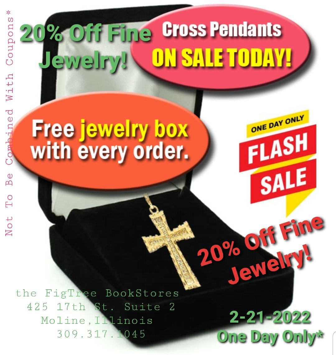 GodCanGear's tweet photo. #FlashSale #PresidentsDaySale 
Head Over For #InspirationalGifts! 
#ChristianJewelry #BooksAndBibles #ChristianBookStore One Day Only! https://t.co/pXGydzcC0M