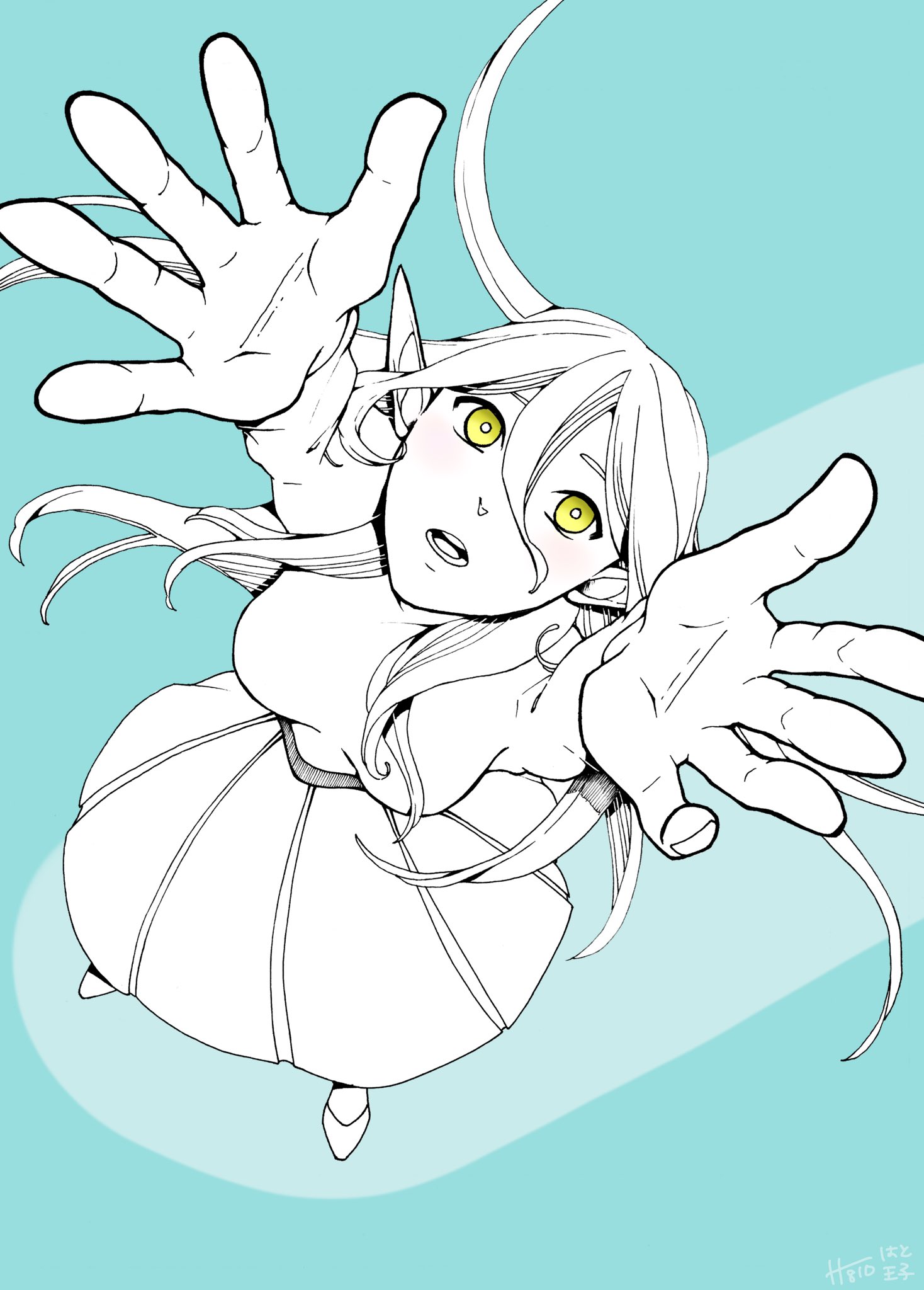 Twitter 上的 はと王子 手を伸ばす イラスト Illustrate 絵柄が好みって人にフォローされたい T Co 5y9cogtxbr Twitter