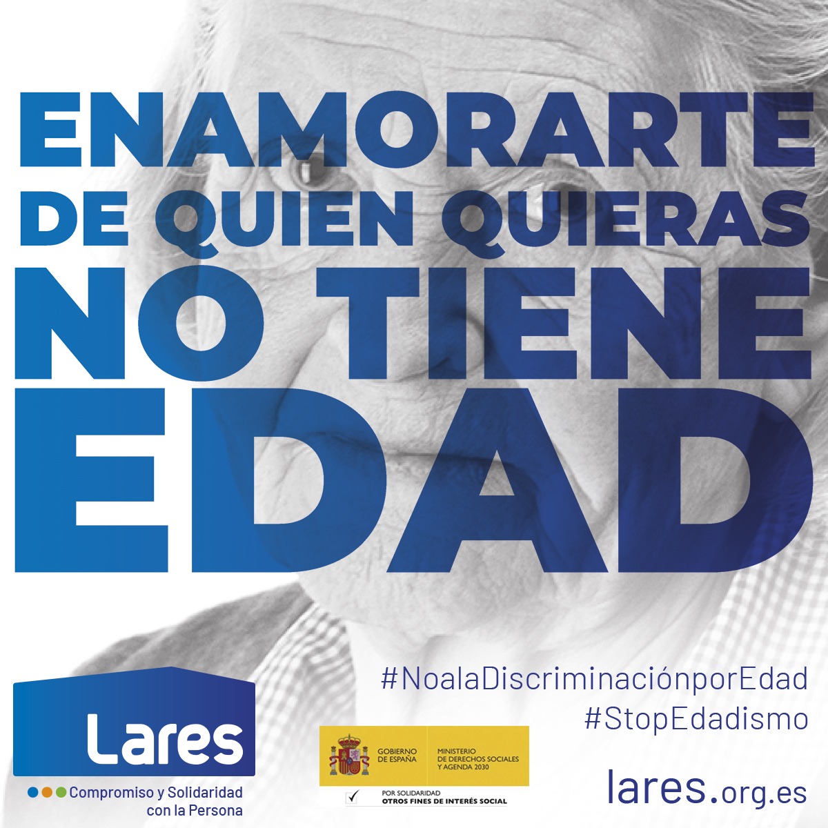 Laresmayores's tweet photo. El #amor es diverso, libre y, sobre todo, necesario. En pleno siglo XXI muchas #personasmayores todavía se sienten limitadas para expresar y dar rienda suelta a sus sentimientos. Por un amor sin limitaciones.

#StopEdadismo #NoalaDiscriminaciónporEdad
@MSocialGob https://t.co/F1eEOMDbjc