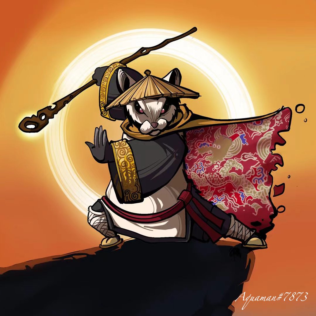 Lucas_Traders's tweet photo. Check it out, it's a piece I created, I'm so happy I could create it for you, maybe he resembles Kung Fu Panda, but it's just me combining Kung Fu Panda and Roborovski NFT together, I hope you'll like it hahaha
@RoborovskiNFT https://t.co/cQpHXVuTd0