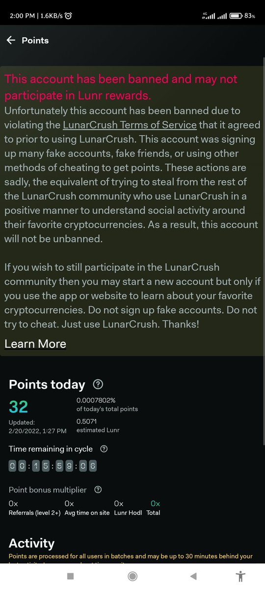 MahinSimply's tweet photo. @LunarCrush what the fuck lunarcrash I live lunar https://t.co/n7EjxOXpwu