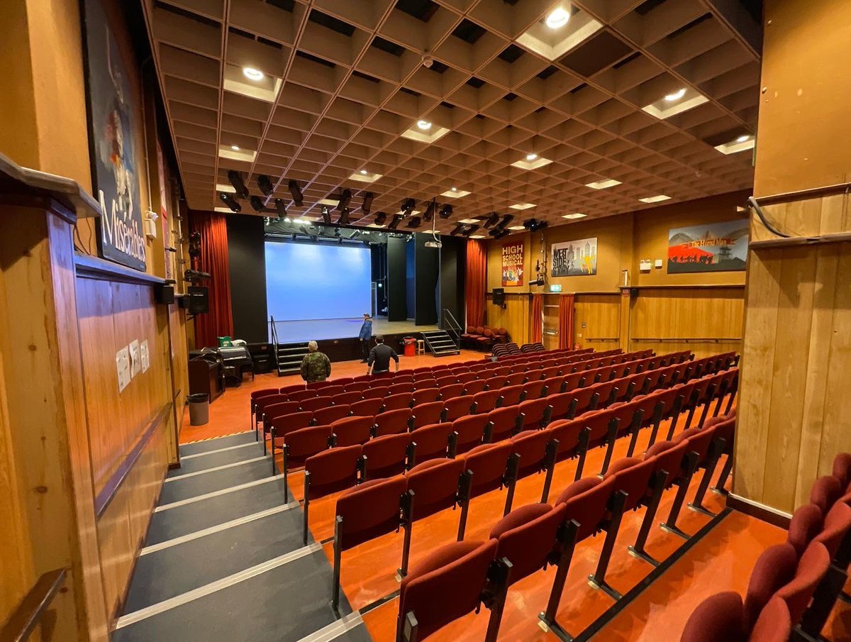 CAOSchair's tweet photo. Our home for the next 7 days!!! 🕺🏼✨ Grab those last few tickets! 👍🏻 Best availability is for Tuesday, Wednesday and Thursday shows!
🎟 https://t.co/kIrgG7fGSz
📞 Box office 07557 979302 
🎭 22nd - 26th February 2022
📍 Iveshead School, Shepshed, LE12 9DB 
#CAOS #BoogieNights2022 https://t.co/OhxdTFyRvI