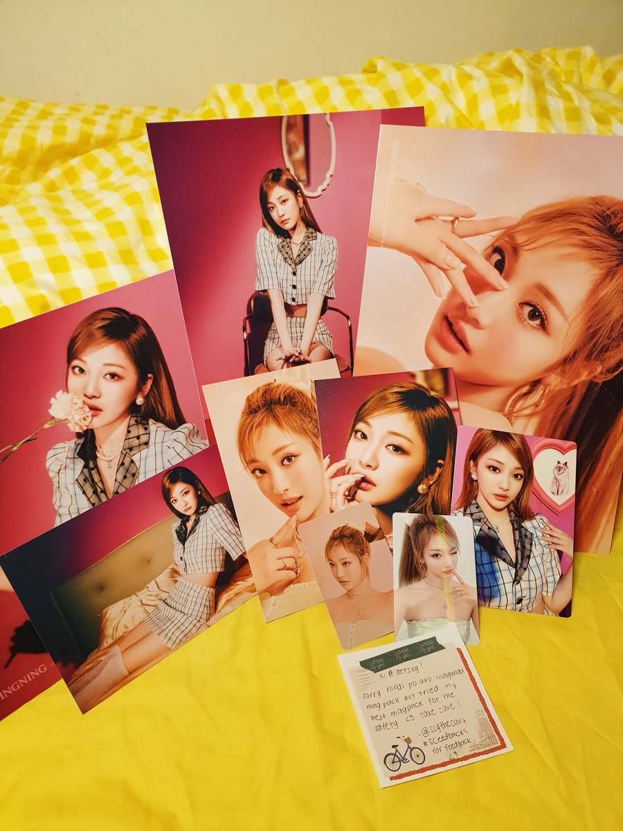 ningyucafe's tweet photo. ๐ฎ #aetzxymail หหยฐโข*โโท
aespa sg22 ningning set + synnara pob arrived safely! sabi ko buying ban ako kaso lakas makasparks ni ningning so much smh!!! ๐คง๐คง
thank you @scythecart sa madaming bubble wrap and pa-ramen ๐ซ๐โก #SCeedbacks https://t.co/ILxSE81q4l