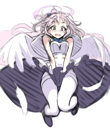 舞い降りるミカ様のらくがき 