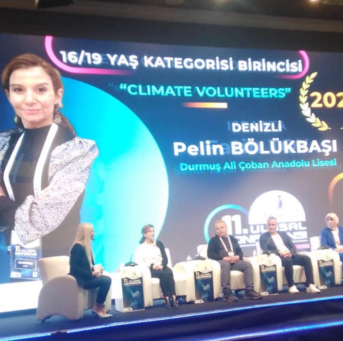 PelinBolukbasi's tweet photo. 📌Durmuş Ali Çoban Anadolu Lisesi 11. eTwinning Ulusal Konferansı Panelinde. @tretwinning @denizlimem @ekicis20 https://t.co/BXqmPOl7K0