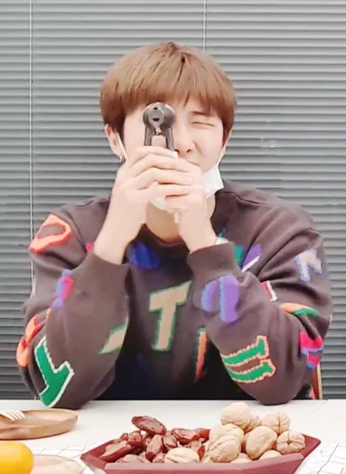 cutie patootieeee 🐨🥜🌰#RM #방탄소년단RM 