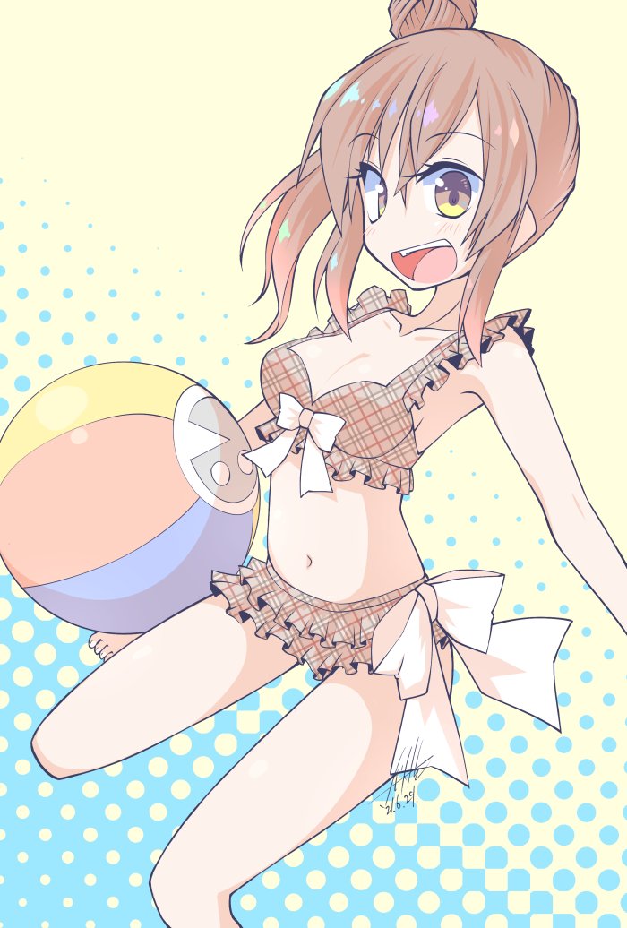 「#くそ寒いので水着絵を貼る さむいもんね 」|いちだい🌄5/7東京例大祭う32bのイラスト