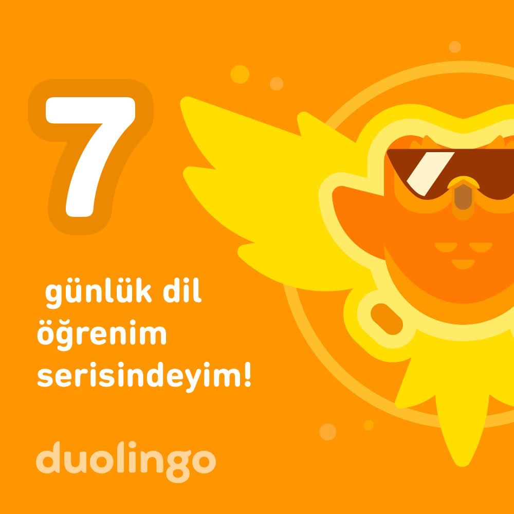 Benimle birlikte bir dil öğren. Hem de ücret ödemeden! Duolingo eğlenceli ve işe yaradığı kanıtlandı. Davet bağlantım: invite.duolingo.com/BDHTZTB5CWWKTE…