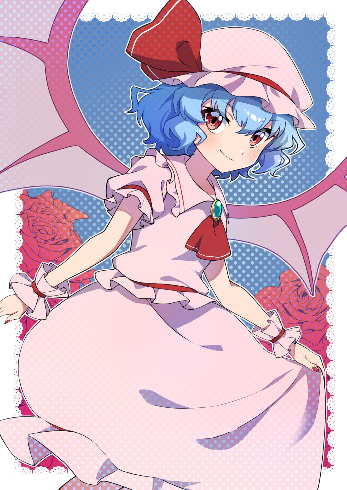 東方Project　レミリア・スカーレット　イラスト レミリア #東方project #レミリアスカーレット #イラスト