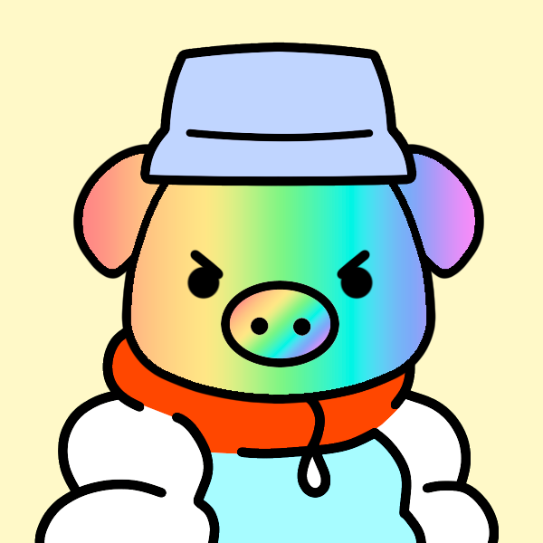 Dizzy Pigs! Sold out!

Join our Discord: discord.gg/gRBM6ze783

#NFT #NFTMintAlert #NFTMinting #NFTdrops #NFTCollection #nftcollectors #NFTcollectible

Come see us for the next collection, Piglets!

<a href="/ParisHilton/">Paris Hilton</a> I have a piggy for you sister!