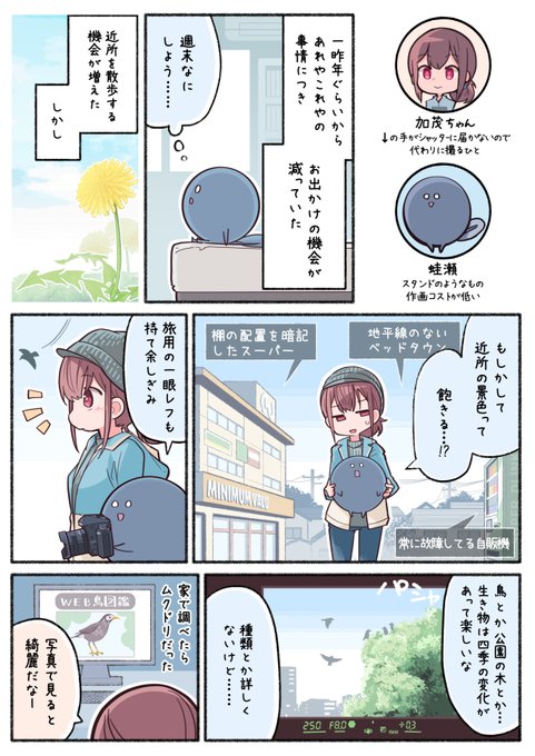散歩の楽しみが一気に増えた話 #エアコミティア 