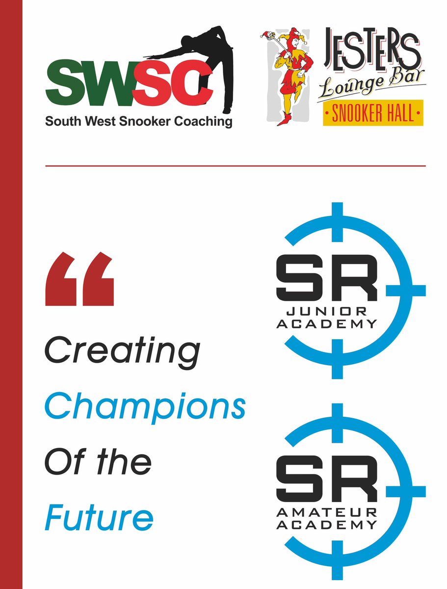 SightRightUK's tweet photo. Todays the day we Launch the #SightRight Junior Academy and #SightRight Amateur Academy @JestersSnooker &amp; South West Snooker Coaching with #MarkRingham 

Looking forward to meeting everyone 👌 

@WAS147official @UKSAofficial @SRCueSports https://t.co/xhJo8OZMQb
