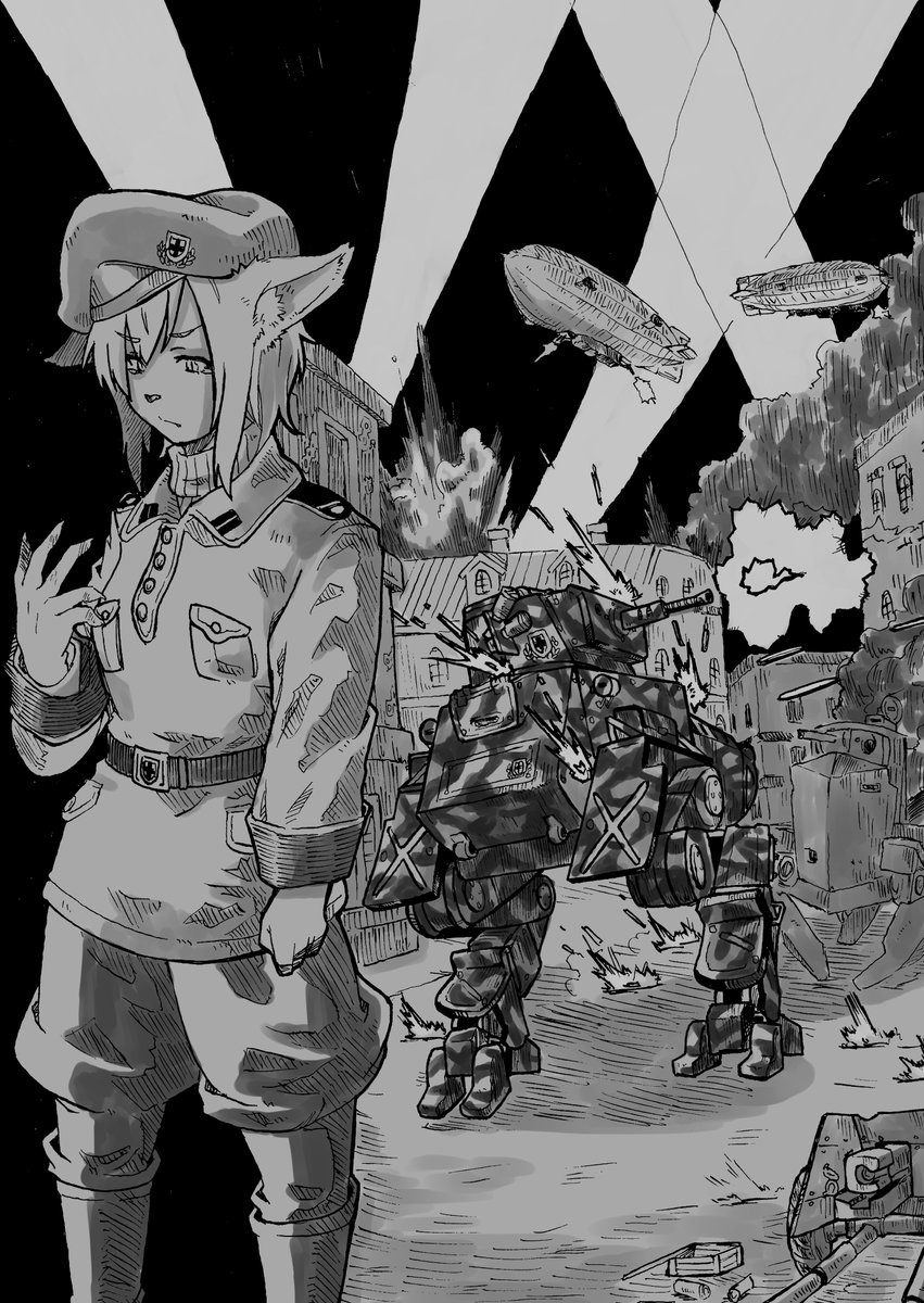 完全アナログ時代から描き続けたキャラって、オリジナル創作戦記に登場するリア曹長だけなんだけど。
こう並べると自分なりの変革あって面白いですね…ある意味うちの子文化…になるのだろうか??